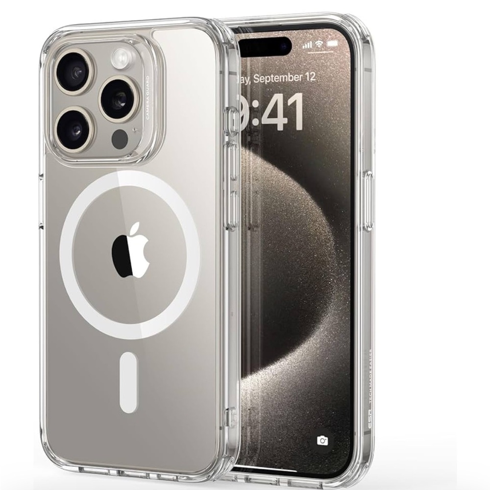 Military-Grade,Scratch-Resistant Back, Magnetic Phone Case for iPhone 15 Pro Max